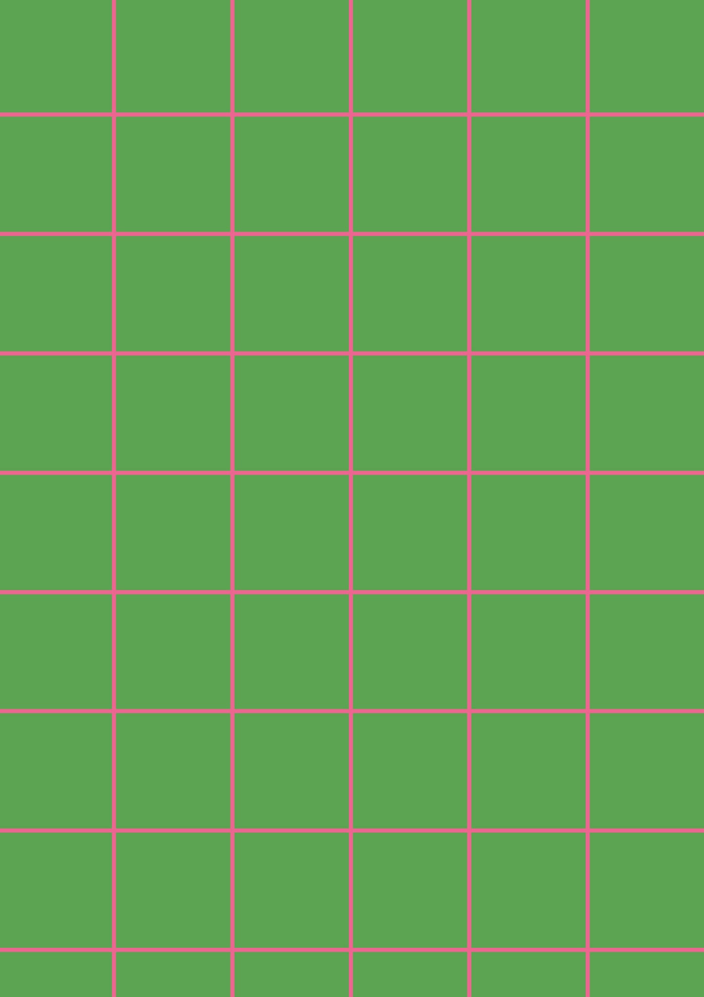 Green A1 Photography Backdrop with Pink Grid