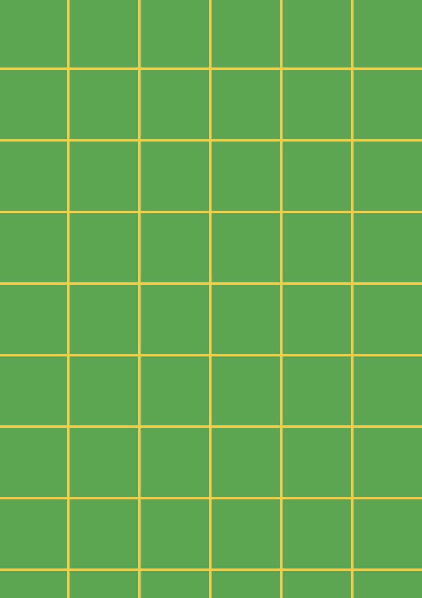 Green A1 Photography Backdrop with Yellow Grid