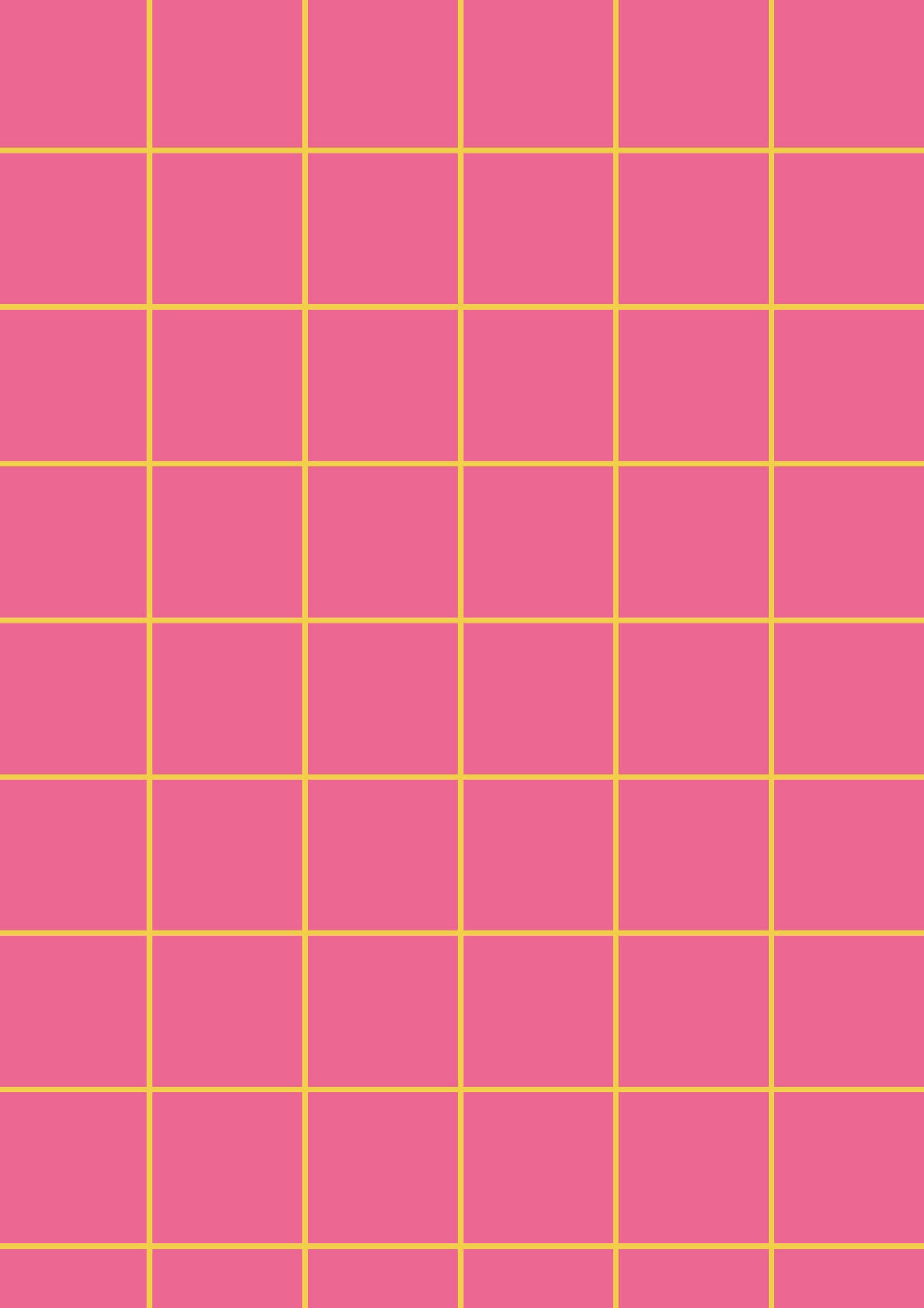 Pink A1 Photography Backdrop with Yellow Grid