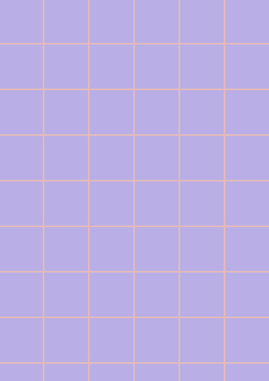 Lilac A1 Photography Backdrop with Pale Pink Grid