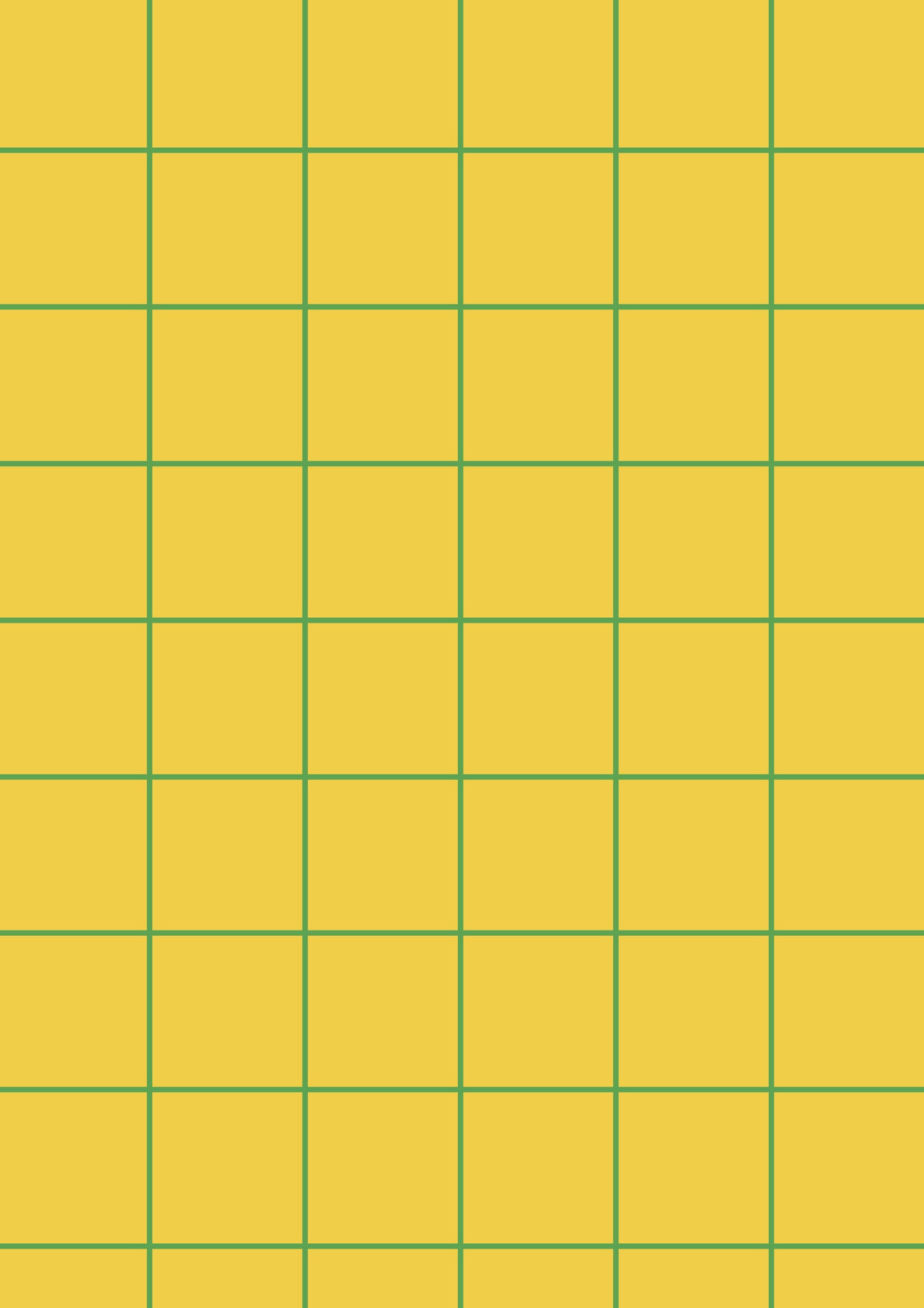 Yellow A1 Photography Backdrop - Green Grid
