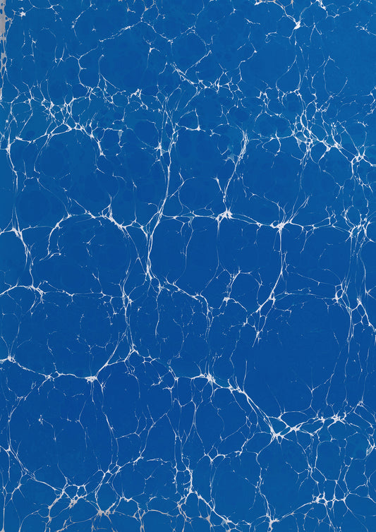 Blue A1 Photography Backdrop - Marble Texture