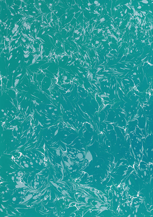 Teal A1 Photography Backdrop - Marble Texture V3