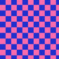 Checkerboard A1 Photography Backdrop - Blue and Pink