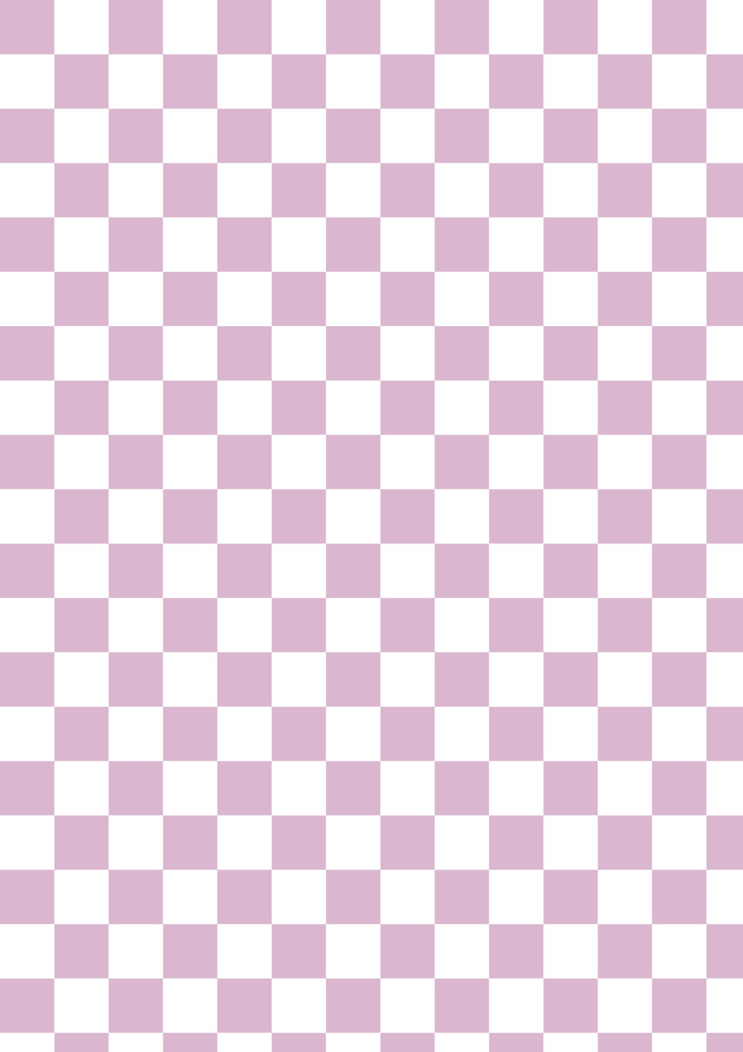 Checkerboard A1 Photography Backdrop - Lilac and White