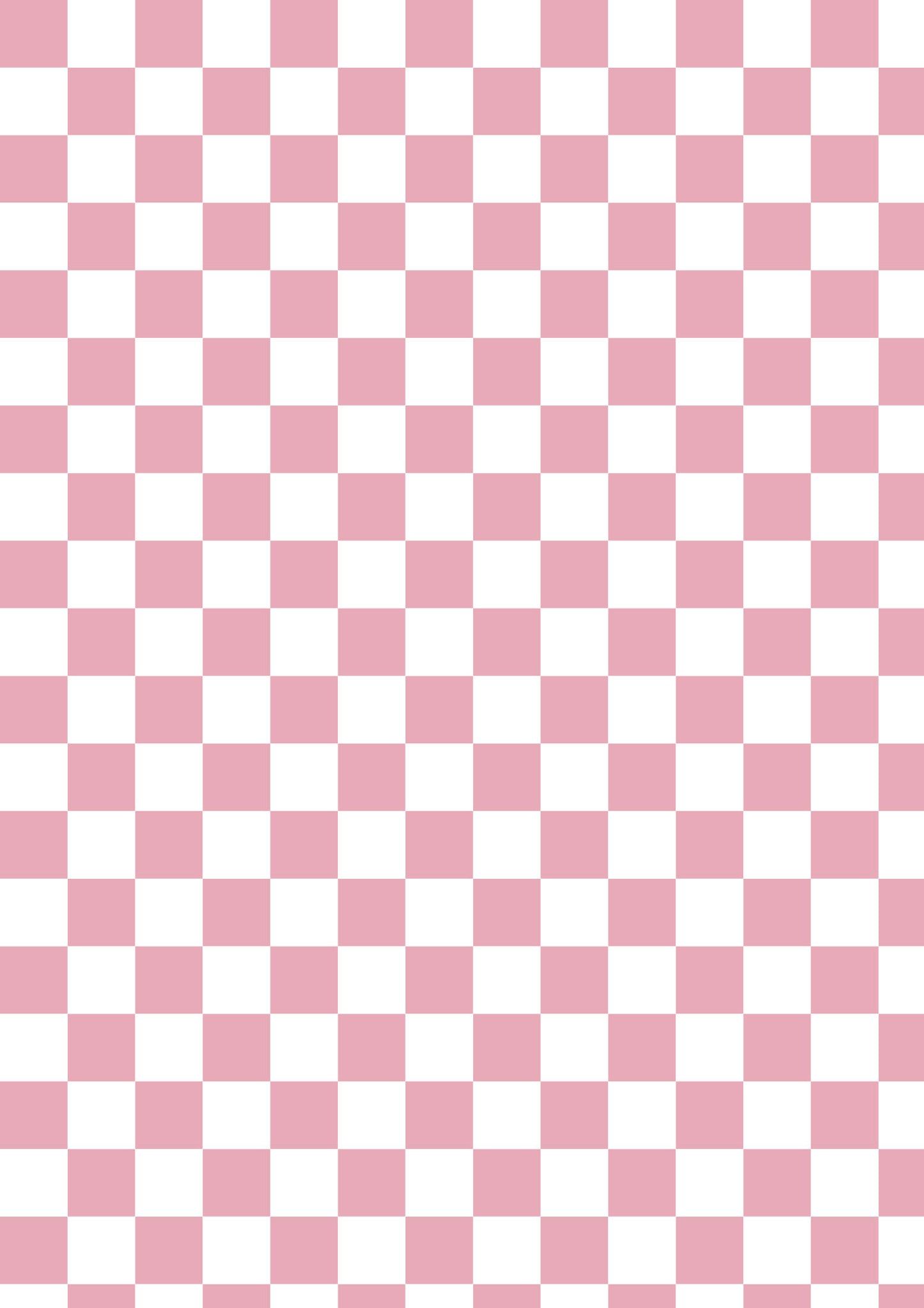 Checkerboard A1 Photography Backdrop - Pink and White