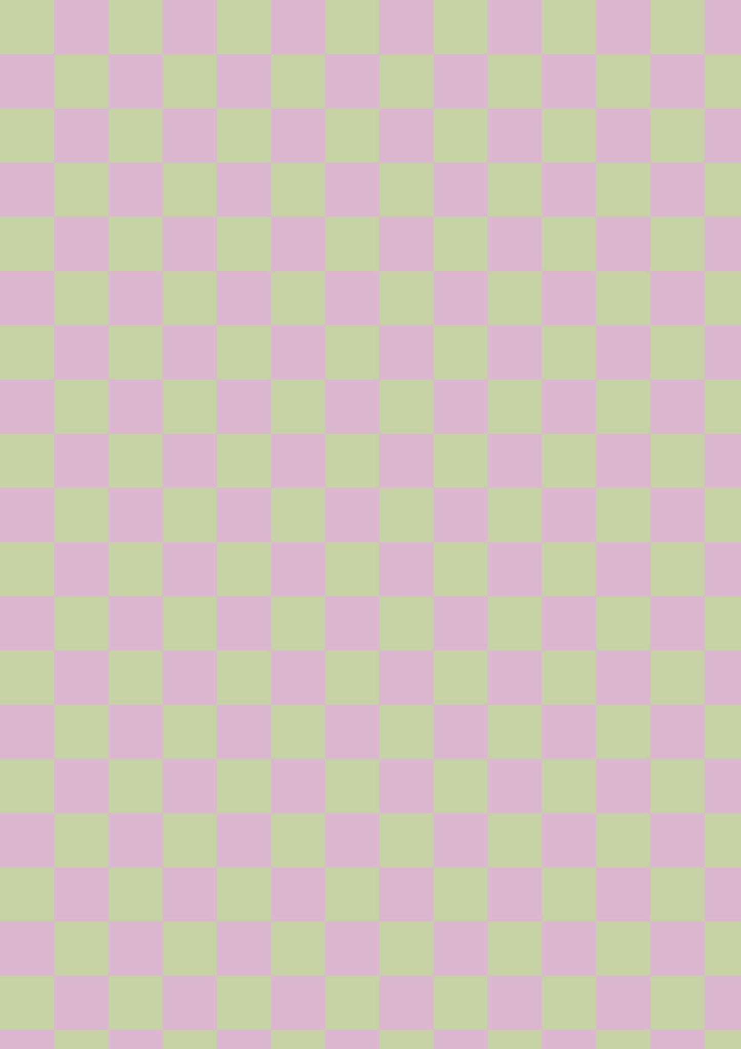 Checkerboard A1 Photography Backdrop - Lilac and Green