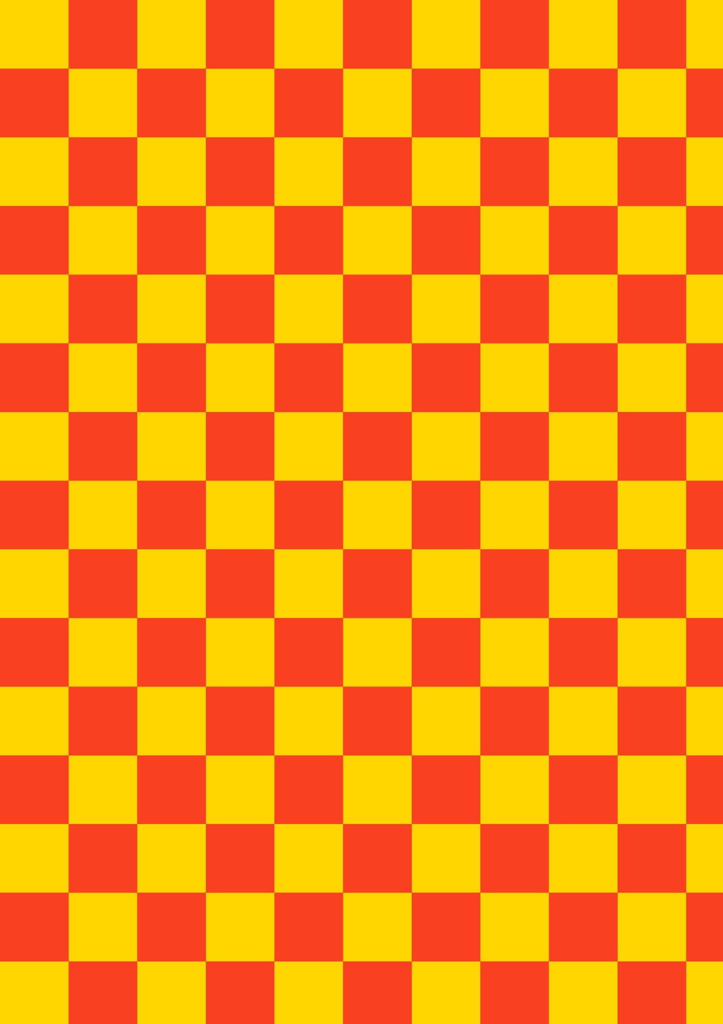 Checkerboard A1 Photography Backdrop - Orange and Red