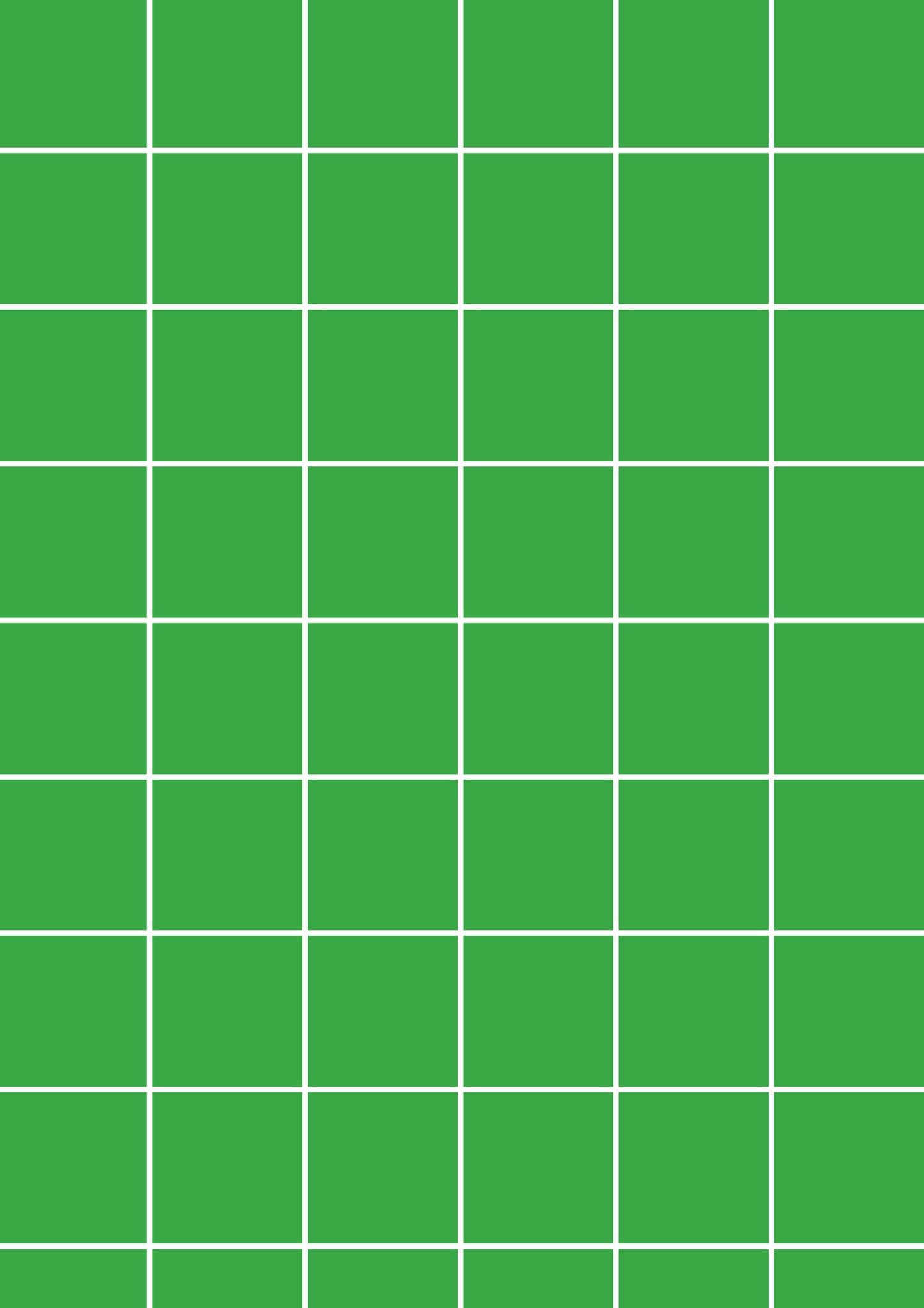 Green A1 Photography Backdrop - White Grid