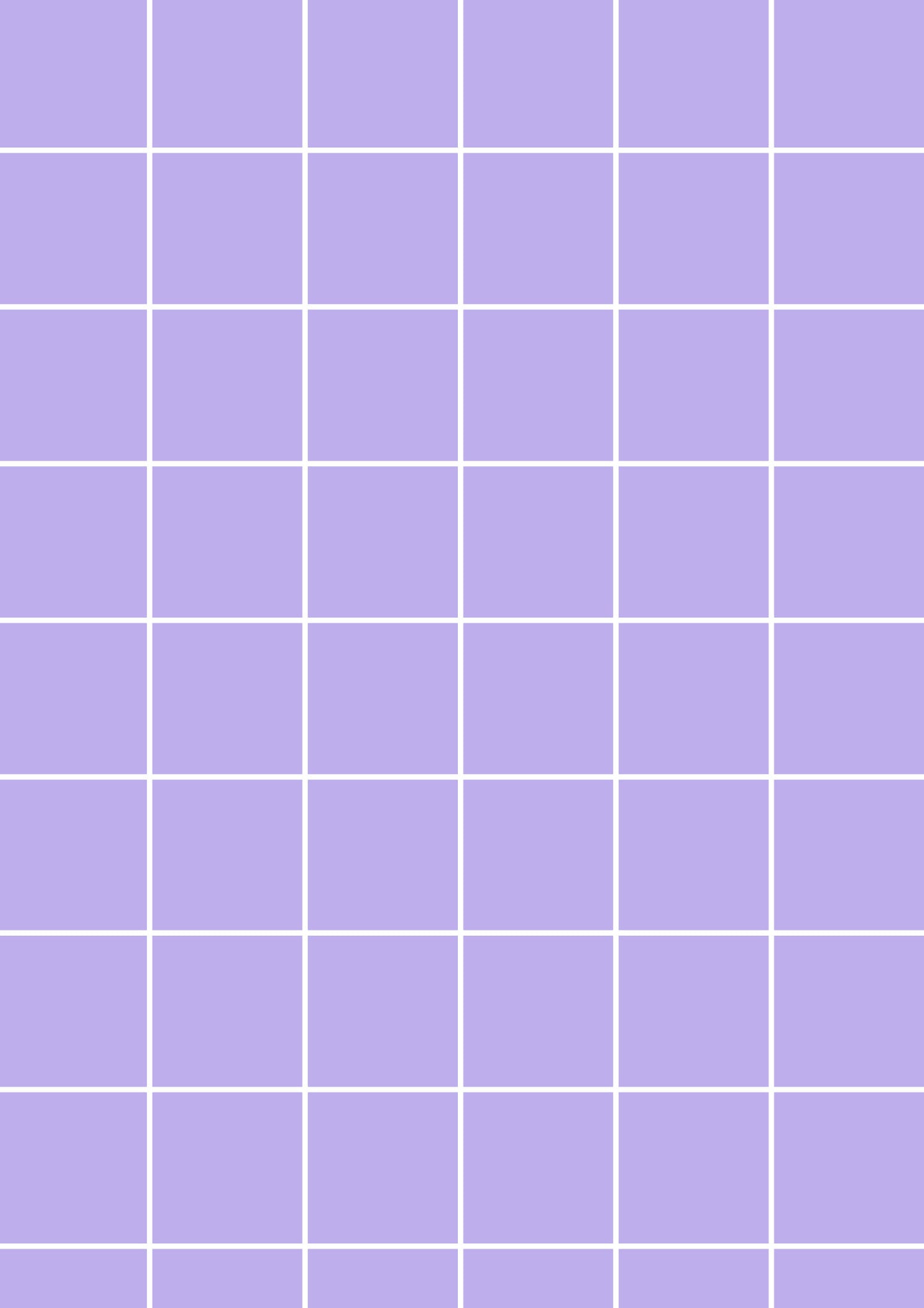 Lilac A1 Photography Backdrop - White Grid