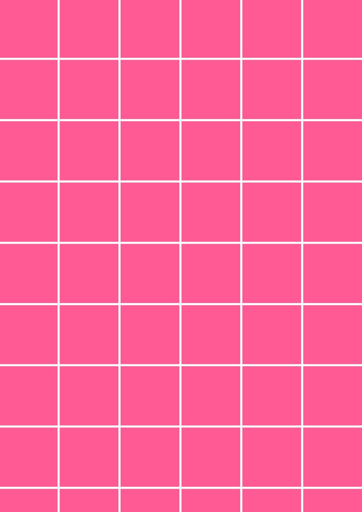 Pink A1 Photography Backdrop - White Grid