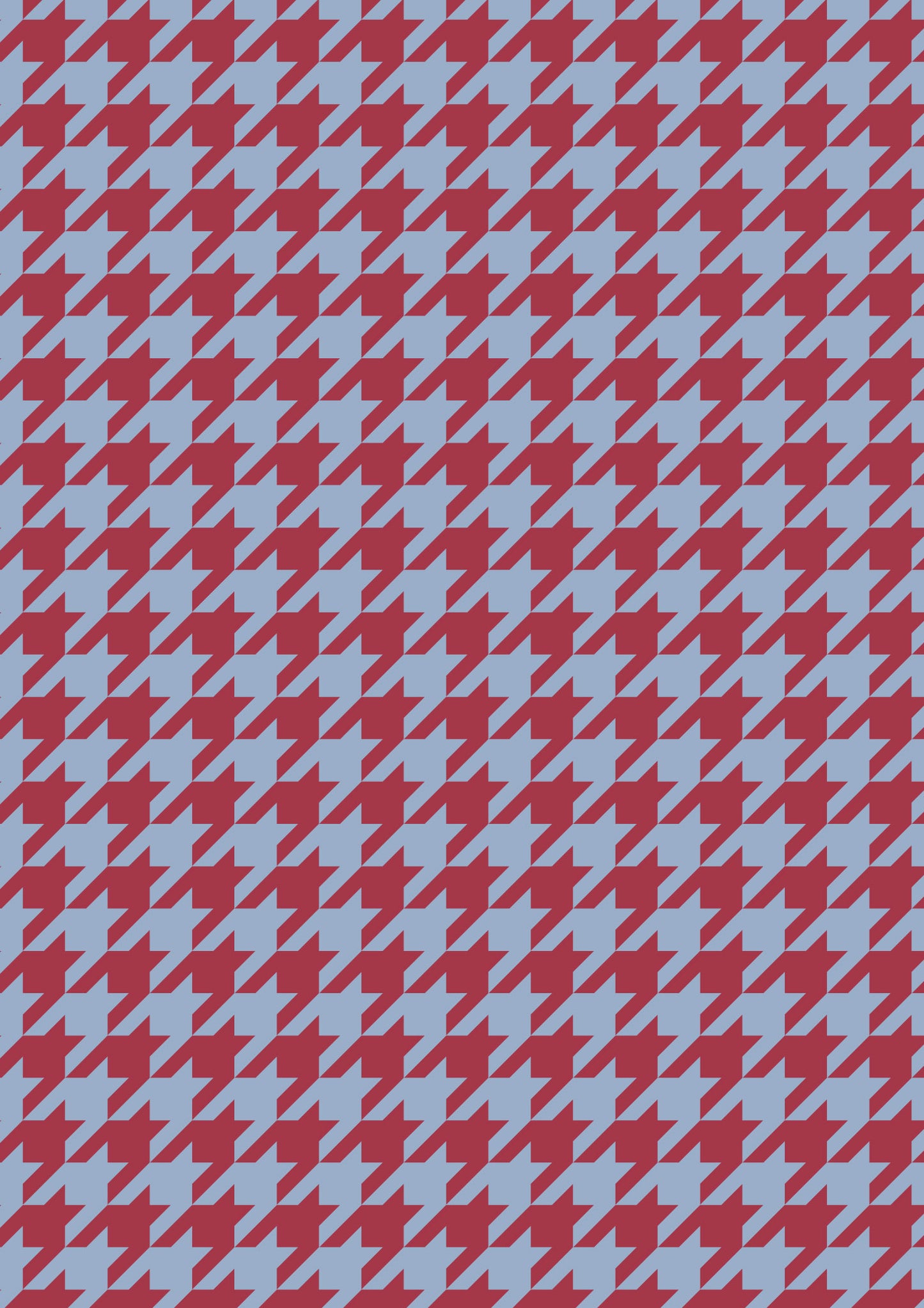 Magenta and Blue A1 Photography Backdrop - Houndstooth