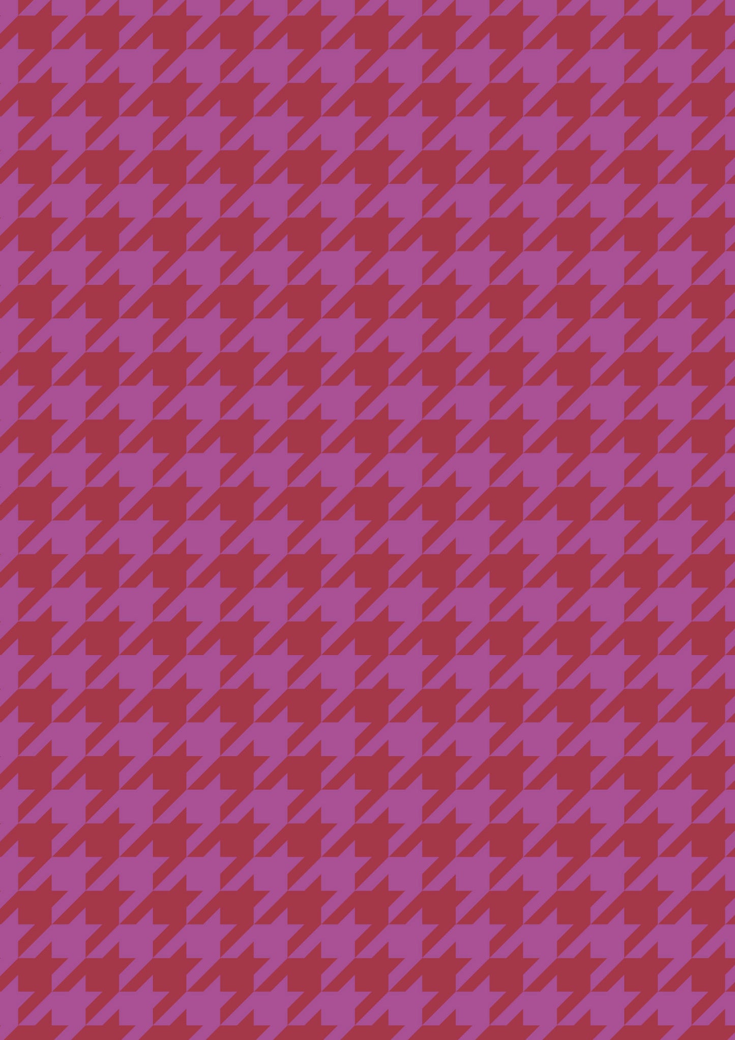 Magenta and Crimson A1 Photography Backdrop - Houndstooth