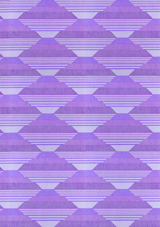 Lilac A1 Photography Backdrop - Retro Geometric Wallpaper