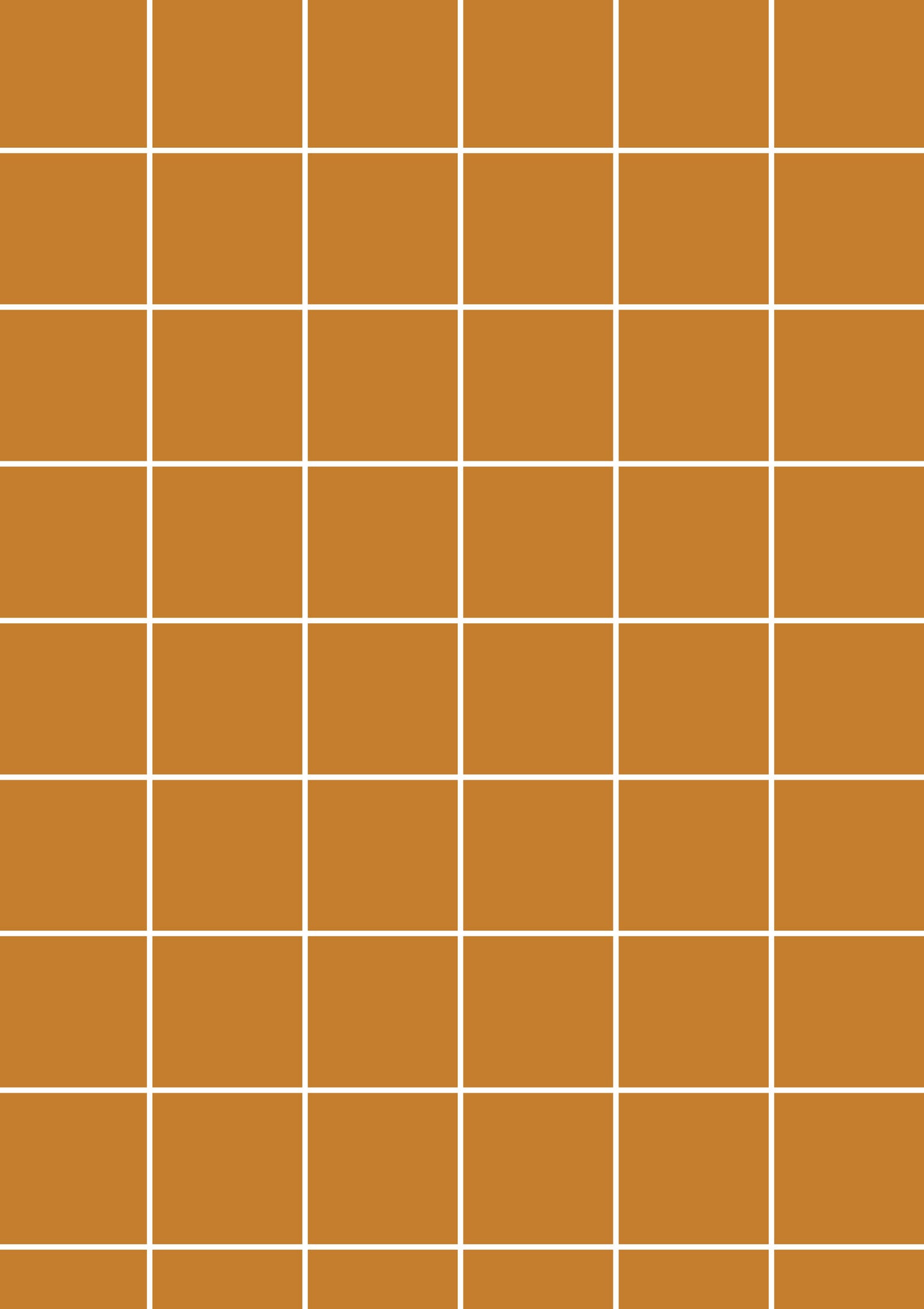 Terracotta A1 Photography Backdrop - White Grid