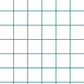 White A1 Photography Backdrop - Teal Grid